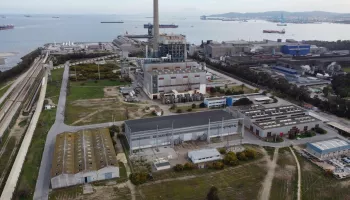 Central Térmica de Los Barrios en Cádiz que EDP transformará en el valle del hidrógeno verde del Campo de Gibraltar