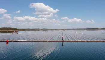 Proyecto fotovoltaico flotante de EDP